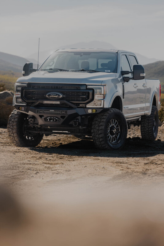 Ford Super Duty F-250 Front Bumper - DV8 Offroad - Spec Series - Black - `17-`22